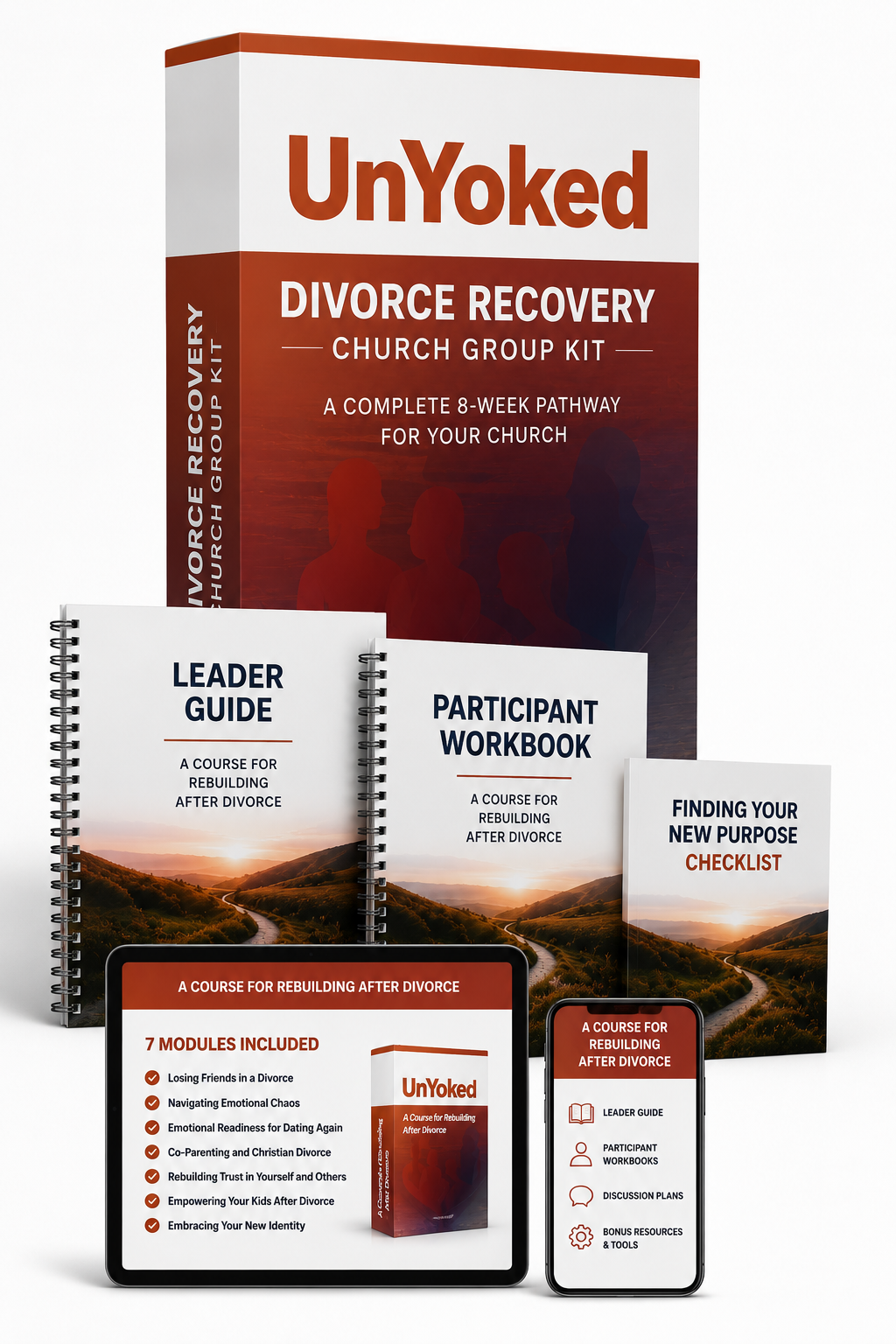UnYoked Divorce Recovery Church Group Kit